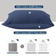 thumbnail image 5 of Fundas de Almohada Zaizaihome 100% Algodón Egipcio 30x51 cm Azul Marino, 5 of 6