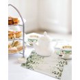 thumbnail image 4 of Sage Green Kitchen Dish Towels for Drying Dishes Set of 4, Eucalyptus Leaves Waffle Weave Microfiber Hand Tea Bathroom Towels Quick Dry & Absorbent Towel 12x12, 4 of 7