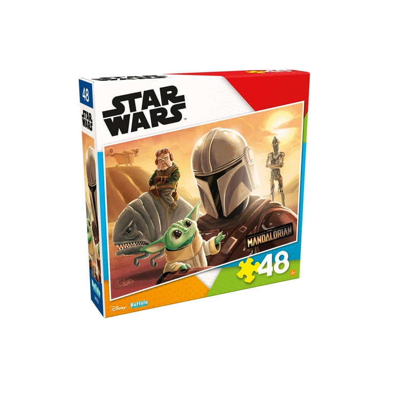 STAR WARS Puzzle 3d De 300 Piezas En Lata Con Forma - Mandalorian