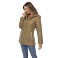 thumbnail image 2 of White Mark Manteau Matelassé pour Femmes, 2 of 6
