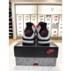thumbnail image 4 of Ni - ke Size 5.5Y - Jordan 4 Retro Fire Red GS (2020) White Black Tech Grey 408452 160, 4 of 5