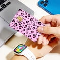 thumbnail image 7 of Credit Card Skin Stickers 4Pcs Leopard Print Debit Card Skin Stickers Removable Waterproof PVC Decal Cover Set for Transportation Key Debit Bus Cards Pink Grey Black Cheetah ID Cover for Women, 7 of 7