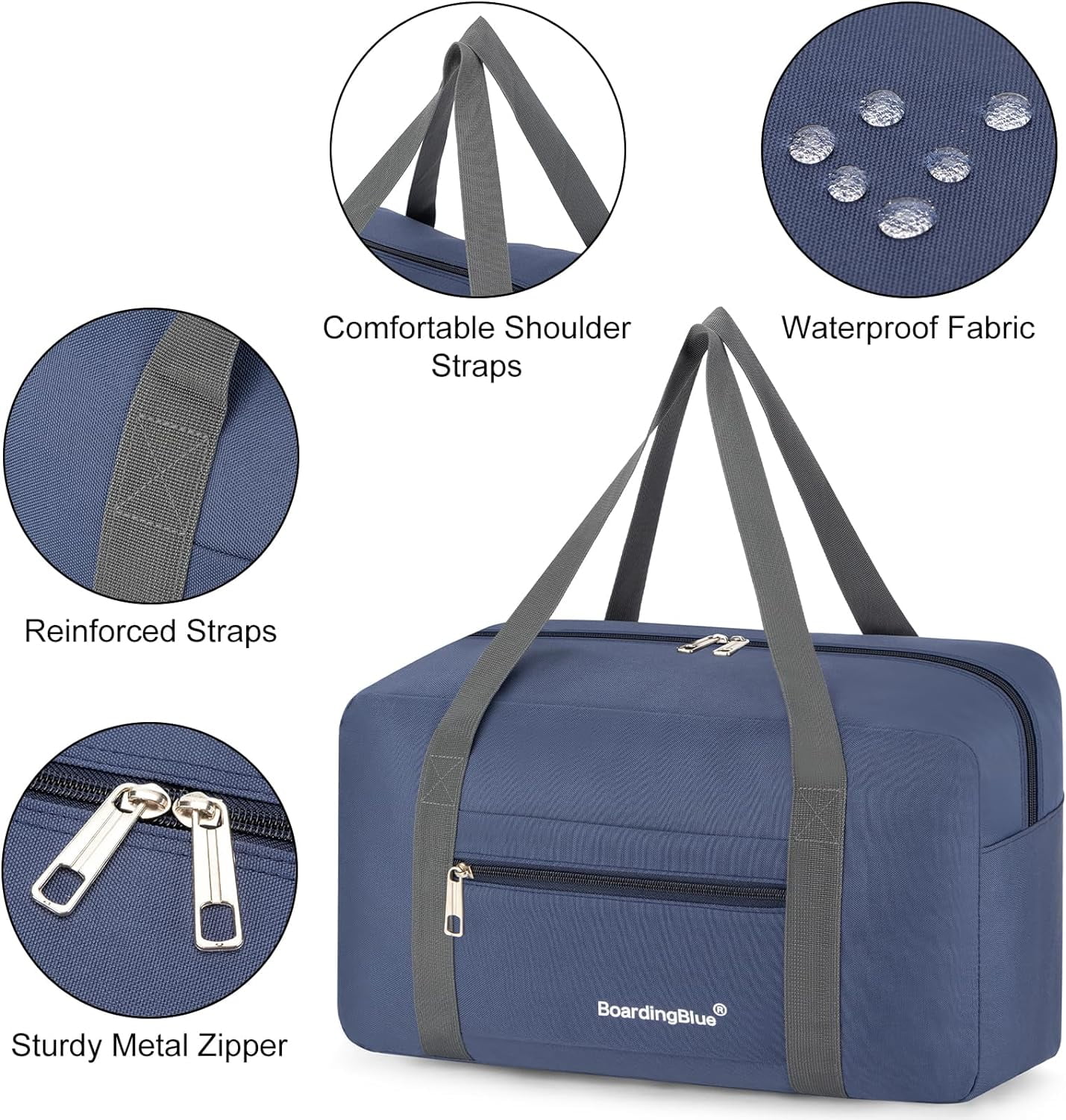 United Airline Personal Item Travel Under seat 17 x 10 x 9 Perfect Fit For Most Airlines