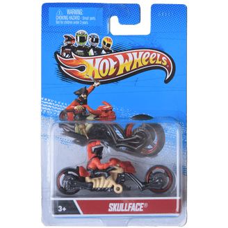 Hot Wheels Motorcycle SCORCHIN' SCOOTER with Skeleton Rider