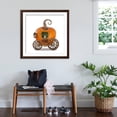 thumbnail image 3 of Art.com Pumpkin Carriage Premium Giclee Print by egal, Brown Frame Wall Art, 38" x 38", 3 of 5