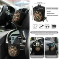 thumbnail image 5 of Uorisanigo Butterfly Automobile Seats Protector Fashion Car Seat Covers Full Set Car Accessories with Car Steering Wheel Cover,Car Seat Belt Cover,Car Interior Seat Cover Gift for Holiday, 5 of 7