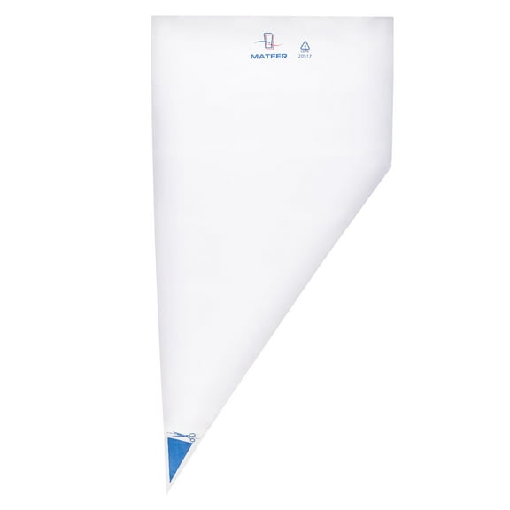 Matfer Bourgeat Standard Disposable Pastry Bags, 21", Roll of 100