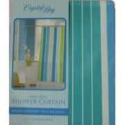 Crystal Bay "Ripple" Vinyl Shower Curtain