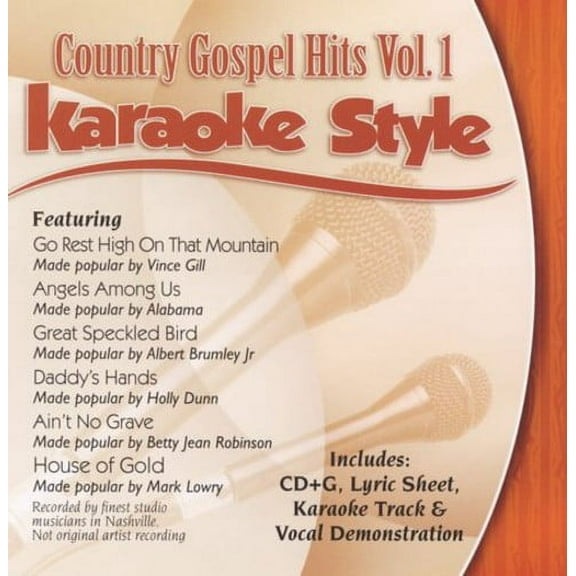 Various Artists - Karaoke Style: Country Gospel Hits, Vol. 1 - Music & Performance - CD