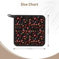 thumbnail image 3 of Sikiie BBQ Pot Holders Kitchen Insulation Mats Heat Resistant Pot-Holder Oven Anti-Scald Pads for Cooking Baking, 7.1*7.1inch, 3 of 8