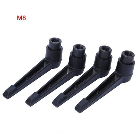 

Thinsont 4PCS Metal Machine Knobs Adjustable Fixing Handle M8 Female Thread (63mm)