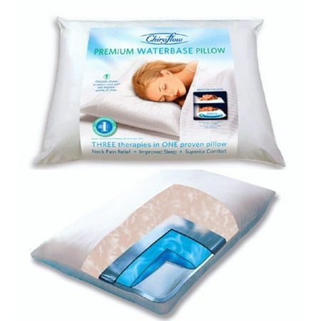 Mediflow Chiroflow Pillow Water Base Neck Back Support Walmart