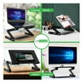 thumbnail image 4 of WorkEZ Professional Adjustable Laptop Stand by Uncaged Ergonomics, Portable Ergonomic Lap Desk with Aluminum Cooling Surface, 4 of 8