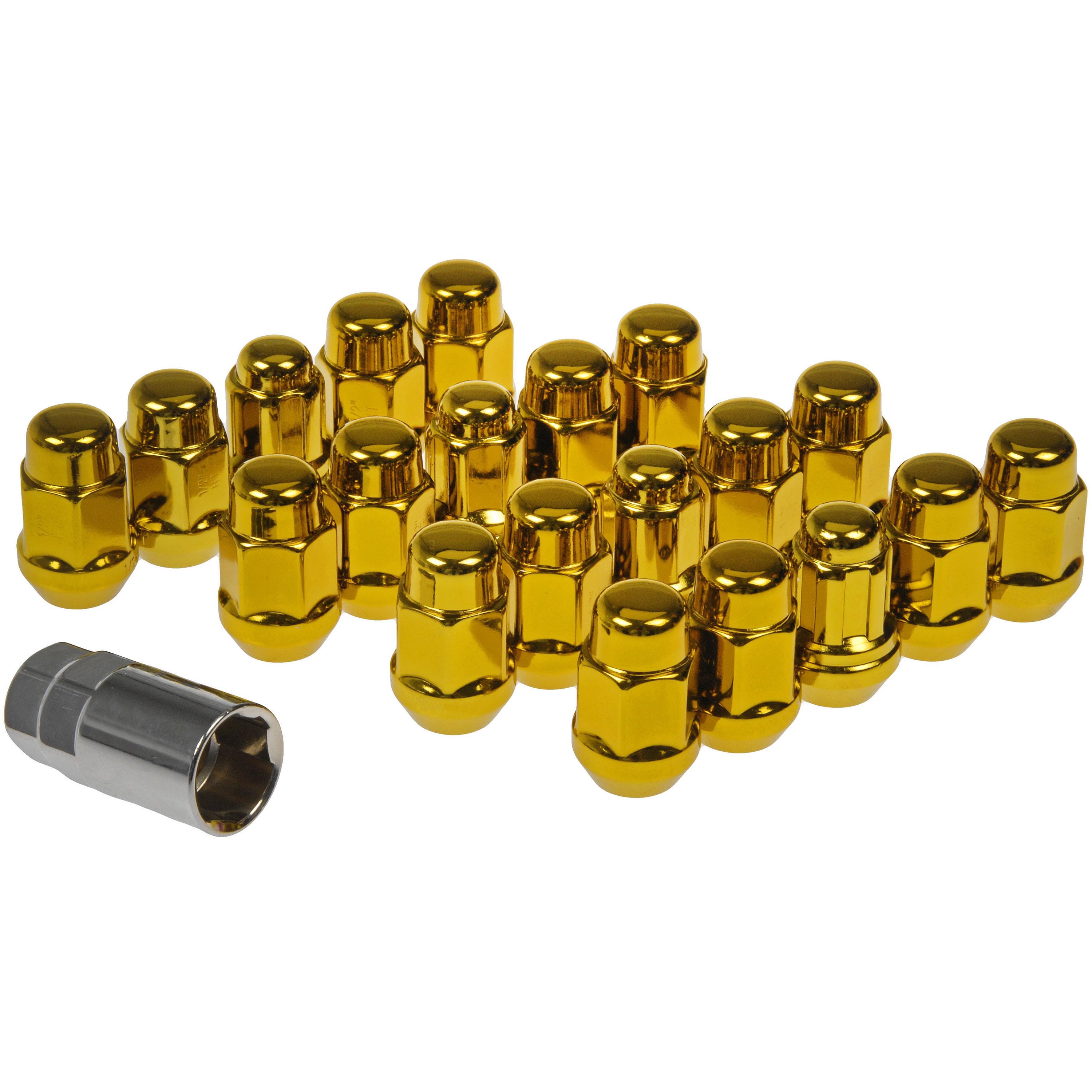 Dorman 711-235K Wheel Lock Set for Specific Models, Gold (Pack of 20)