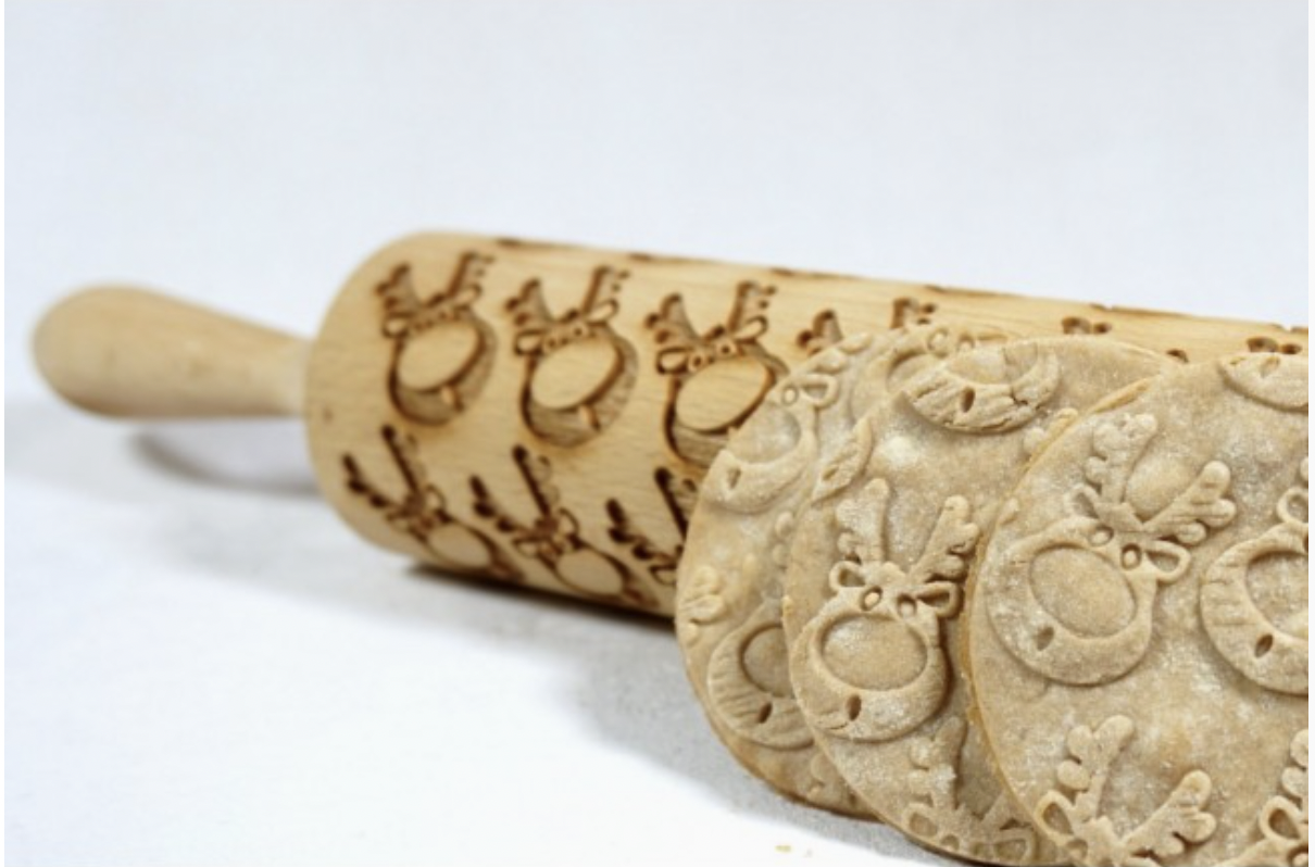 The Pioneer Woman Sweet Romance Blossoms Ceramic Rolling Pin with