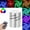 2silvery, variant on RyanK Clearance Lamp Colorful RGB Wall Lamp With Remote Control Modeling Color LED Wall Lamp