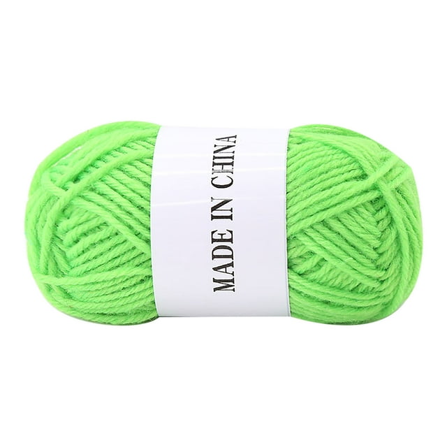 LSLJS 5 Pcs Fil Acrylique Fil de Grosseur Moyenne Poupée Bricolage Tricot Tuque Foulard Fil, Wools Group