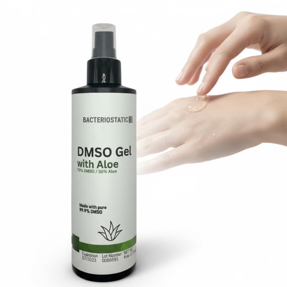 Gel BACTERIOSTÁTICO de DMSO con Aloe Premium 177 ml