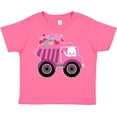 thumbnail image 3 of Inktastic Kitten Sending Some Love This Valentine's Day in Dump Truck Boys or Girls Toddler T-Shirt, 3 of 5