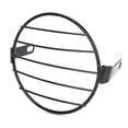 thumbnail image 2 of Headlamp Protector, Sturdy Motorcycle Headlight Grilles Black 6.5in High Hardness  Replacement For  For Cafe Racers For Motorbikes For Choppers, 2 of 8