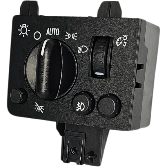 SWITCHDOCTOR Headlight Dimmer Switch for 2004-2012 GMC Canyon & Chevrolet Colorado (Chevy, 20983208, With Fog Lamp)