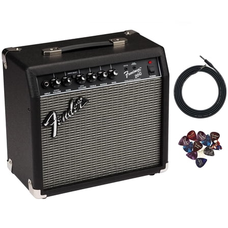 Fender Frontman 20G Guitar Combo Amplifier - Black w/ Instrument Cable
