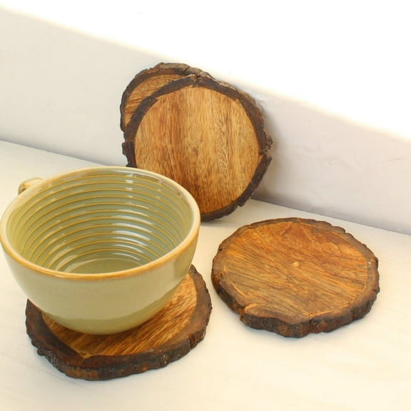 Bark Coasters (Set of 4)