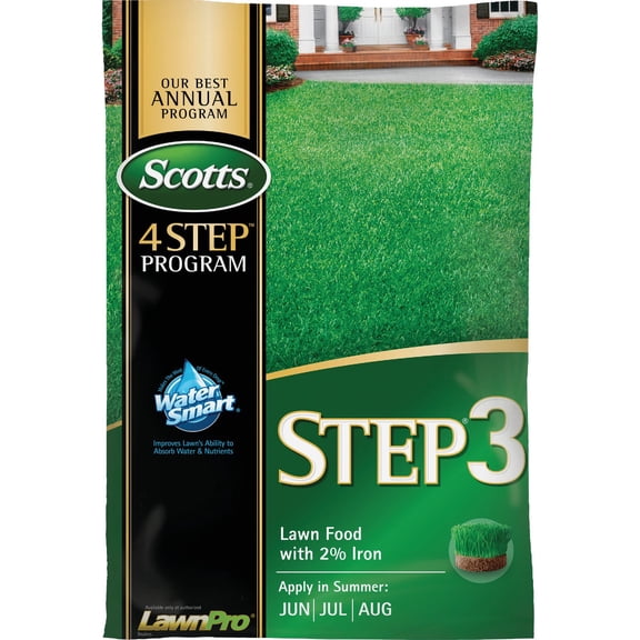 Scotts Co. Scotts 4-Step Program Step 3 Lawn Fertilizer With 2% Iron - Pack of 8