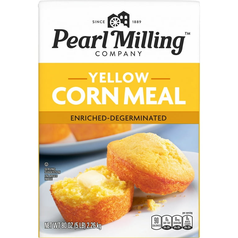 Pearl Milling Company Yellow Corn Meal for Cornbread and Mush