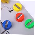 thumbnail image 3 of HEALEEP 140Pcs Plastic Pencil Sharpener Assorted Colors Compact Manual Sharpener for Classroom Use, 3 of 5