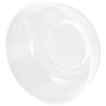 Soimiss 1Pc Transparent Glass Bowl Clear Salad Serving Bowl for Parties and Everyday Use