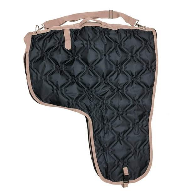 Western Padded Saddle Carrier Black