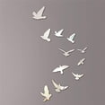 thumbnail image 2 of Promotion Clearance Hot Acrylic Birds Mirror Effect Mural Wall Sticker Removable Modern Room DIY Decoration, 2 of 5