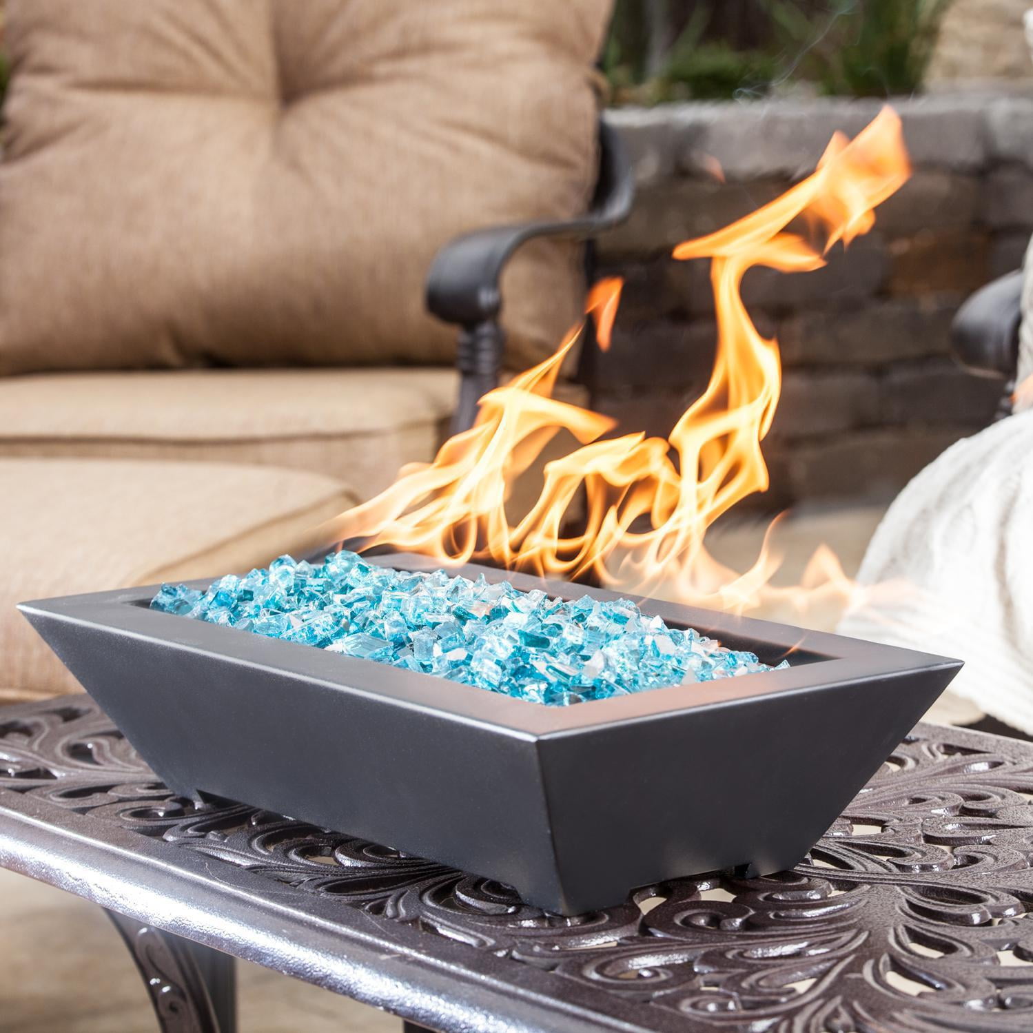 Natural Gas Fire Pit, Fire Pit Glass Designs