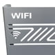 thumbnail image 3 of Estante para enrutador doméstico, caja de almacenamiento, cubierta para enrutador de cable, estantes, almacenamiento de TV, pared Gris, 3 of 3