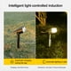 thumbnail image 4 of Foco solar para exteriores | Aplique de pared para jardín y seguridad, resistente al agua IP65 | Encendido y apagado automático con 2 opciones de instalación, 4 of 9