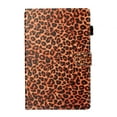 thumbnail image 3 of SaniMore for iPad 10th Generation 10.9" 2022 Wallet Case with Auto Wake/Sleep + Pen Holder + Card Slots + Anti-slip Strip PU Leather Kickstand Lovely Pattern Cover for iPad 10th Gen, Yellow Leopard, 3 of 9