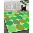 thumbnail image 2 of Ahgly Company Indoor Rectangle Patterned Emerald Green Area Rugs, 2' x 4', 2 of 6