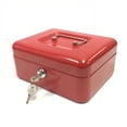 Pen + Gear Cash Box with Removable Cash Tray Red