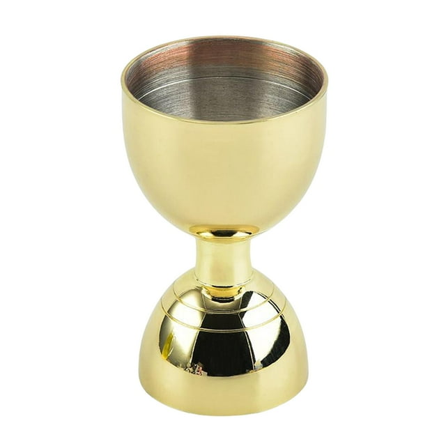 Taza Medidora de Barman Profesional Sunnimix Jigger de Cóctel Oro