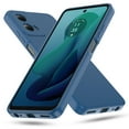 thumbnail image 5 of Elegant Choise Case with Screen Protector for Moto G 5G 2024 6.5inch Liquid Silicone Protective Cover, Blue, 5 of 17