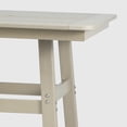 thumbnail image 4 of WestinTrends Outdoor 42" Height HDPE Patio Square Bar Table, White, 4 of 7