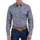 thumbnail image 1 of Camisa Vaquera Azul / Verde Regular Fit Yale, 1 of 4