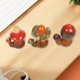 thumbnail image 5 of Mushroomss Toilet Porcelain Toilet Covers Decorative/ Toilet Screw Cover Caps/ 2Pcs Ceramic Mushroomss Toilet Screw Caps/ Bathroom Decor, 5 of 7
