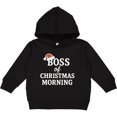 thumbnail image 2 of Inktastic Boss of Christmas Morning Holiday Toddler Hoodie, 2 of 4