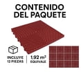 thumbnail image 5 of Piso Ensamble Modular 40x40x1.8 cm Capacidad Carga 6 t/m2 Uso Rudo Antideslizante se Coloca Sobre Piso Existente Sin Adhesivos ni Obra Civil, 12 Pzas, 5 of 5