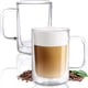 thumbnail image 1 of Taza de café Aquach de vidrio de doble pared 350 ml, 1 of 6