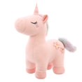 thumbnail image 1 of JM Peluche de unicornio Kawaii rosa para niños y niñas, juguete de peluche de animales suaves, muñecos de caballo, almohada, regalos de cumpleaños JM JM, 1 of 5