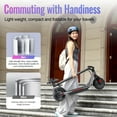 thumbnail image 4 of Electric Scooter for Adults – 8.5"/10"/12" Tires,Peak 500W-700W Motor, 15-30 Miles Range, Up to 20 MPH – Foldable Commuter Scooter for Men & Women, 4 of 7