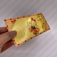 thumbnail image 4 of 5 tipos de tarjeta famosa de PVC de billete de oro de Hellokitty 24k para coleccionables de fans, 4 of 4